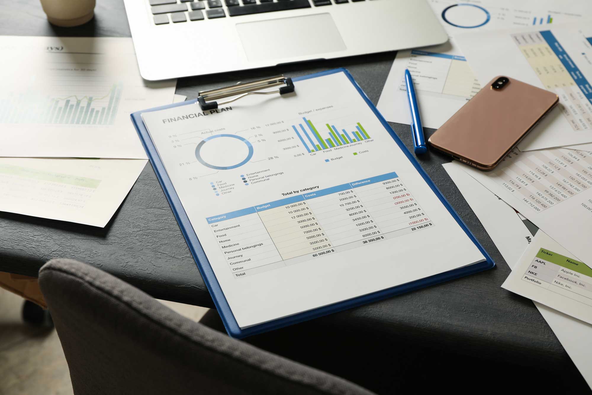 financial documents